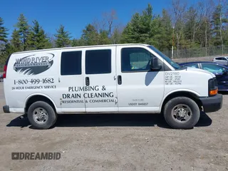 2016 Chevrolet Express Cargo Van with VIN 1GCWGAFF1G1126072, listed as a IAAI auction lot 42166064 with 245,517 mi miles. Bid and sale history available at carsss.com. Image 13.
