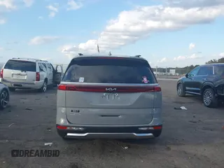 2024 Kia Carnival SX Prestige with VIN KNDNE5H35R6366419, listed as a IAAI auction lot 40725677 with 18,745 mi miles and . Bid and sale history available at DreamBid. Image 16.