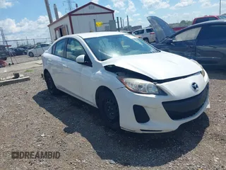 2013 Mazda 3 i SV with VIN JM1BL1TG0D1742445, listed as a IAAI auction lot 42624118 with 112,961 mi miles and . Bid and sale history available at DreamBid. Image 1.