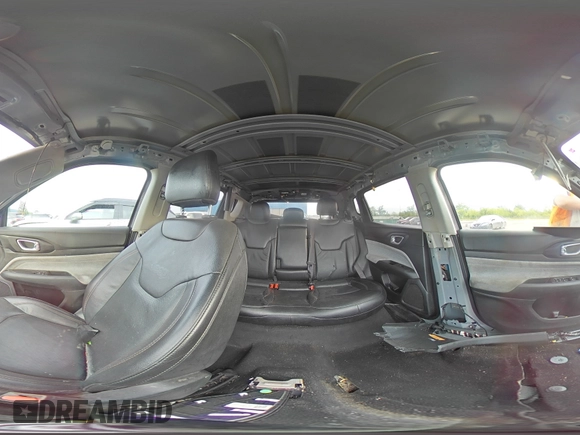 2022 Jeep Compass Latitude Lux with VIN 3C4NJDFB1NT109208, listed as a Copart auction lot 58017015 with Not provided miles and Non repairable. Bid and sale history available at DreamBid. Image 16.