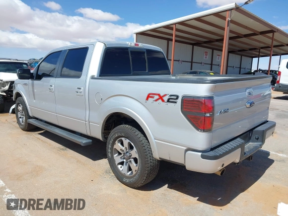 2014 Ford F-150 XL with VIN 1FTFW1CF2EKF90227, listed as a IAAI auction lot 41762047 with 106,927 mi miles. Bid and sale history available at carsss.com. Image 3.