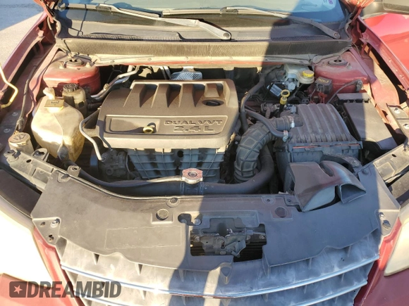2008 Chrysler Sebring LX with VIN 1C3LC46K58N182219, listed as a Copart auction lot 80479954 with 195,194 mi miles and Salvage Title. Bid and sale history available at carsss.com. Image 11.