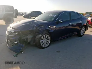 2018 Kia Optima EX with VIN 5XXGU4L31JG211854, listed as a Copart auction lot 52349345 with 48,822 mi miles and Salvage Title. Bid and sale history available at carsss.com. Image 1.