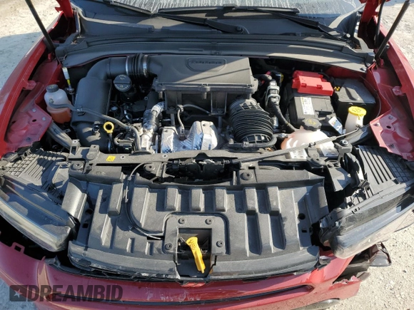 2024 Dodge Hornet GT Plus with VIN ZACNDFAN5R3A37633, listed as a Copart auction lot 58365115 with 9,037 mi miles and Non repairable. Bid and sale history available at DreamBid. Image 12.