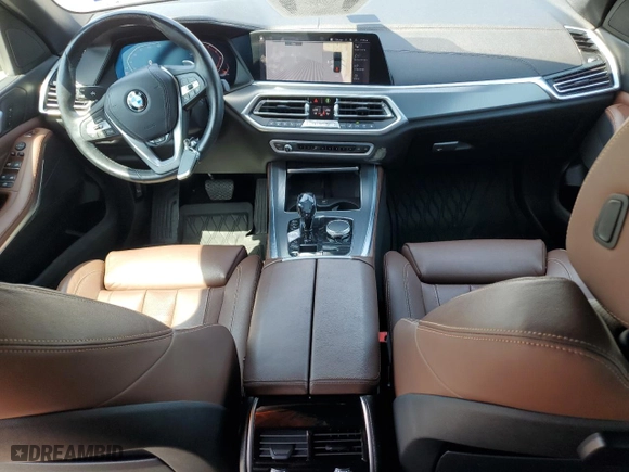 2019 BMW X5 xDrive40i with VIN 5UXCR6C50KLL21212, listed as a Copart auction lot 51939165 with 49,973 mi miles and Salvage Title. Bid and sale history available at carsss.com. Image 8.