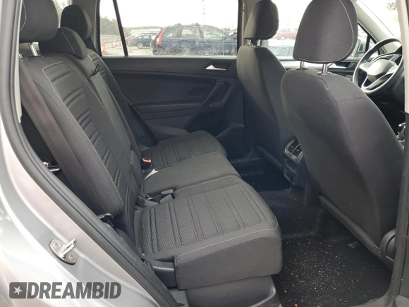 2022 Volkswagen Tiguan S with VIN 3VV0B7AX0NM057030, listed as a Copart auction lot 43189195 with 34,015 mi miles and Salvage title. Bid and sale history available at DreamBid. Image 12.