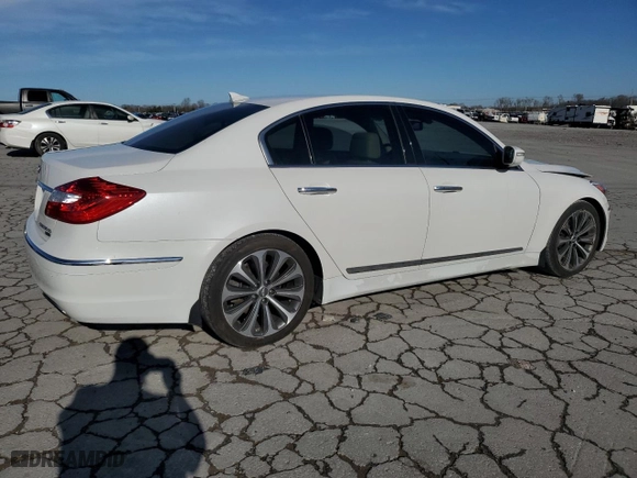 2013 Hyundai Genesis 5.0L R-Spec with VIN KMHGC4DH8DU239738, listed as a Copart auction lot 49774235 with 125,276 mi miles and Salvage Title. Bid and sale history available at carsss.com. Image 3.