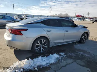 2018 Nissan Maxima SL with VIN 1N4AA6AP6JC361691, listed as a Copart auction lot 44207075 with 69,511 mi miles and Salvage Title. Bid and sale history available at carsss.com. Image 3.