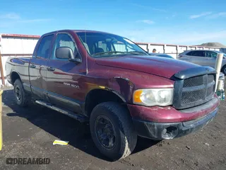 2002 Dodge Ram 1500 with VIN 3D7HU18N42G141090, listed as a IAAI auction lot 41674765 with 215,125 mi miles. Bid and sale history available at carsss.com. Image 1.