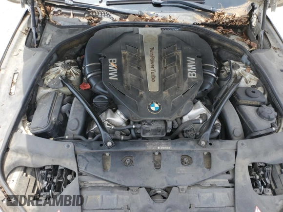 2012 BMW 6 Series 650i with VIN WBALX3C56CC528773, listed as a Copart auction lot 55148745 with 152,708 mi miles and Clean Title. Bid and sale history available at carsss.com. Image 11.