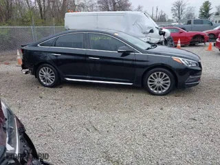 2015 Hyundai Sonata 2.4L Sport with VIN 5NPE34AF7FH167121, listed as a IAAI auction lot 42005240 with 110,612 mi miles. Bid and sale history available at carsss.com. Image 14.