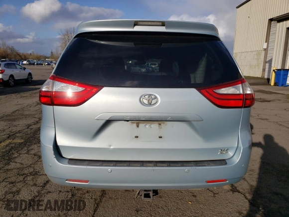 2016 Toyota Sienna Ltd with VIN 5TDDK3DC9GS130111, listed as a Copart auction lot 47661535 with 0 mi miles and Salvage Title. Bid and sale history available at carsss.com. Image 6.