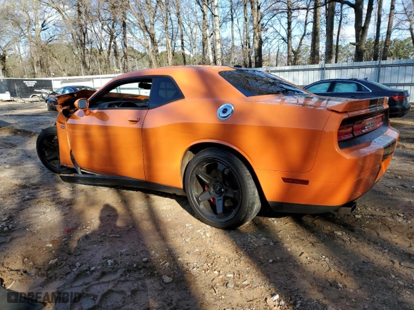 2012 Dodge Challenger SRT8 392 with VIN 2C3CDYCJ7CH157002, listed as a Copart auction lot 48034975 with 0 mi miles and Salvage Title. Bid and sale history available at carsss.com. Image 2.