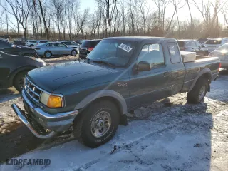1995 Ford Ranger Splash with VIN 1FTCR15X8STA00957, listed as a Copart auction lot 46319625 with 163,630 mi miles and Salvage Title. Bid and sale history available at carsss.com. Image 1.