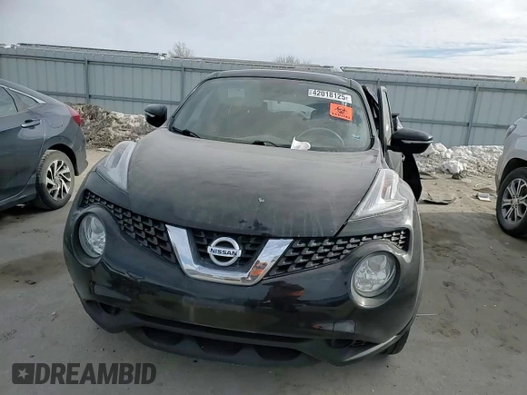 2016 Nissan Juke SL with VIN JN8AF5MR7GT604246, listed as a Copart auction lot 42018125 with Not Provided miles and Salvage Title. Bid and sale history available at carsss.com. Image 10.