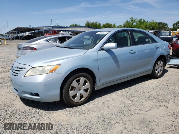 2009 Toyota Camry with VIN 4T1BE46K59U863713, listed as a Copart auction lot 53697625 with 160,980 mi miles and Salvage Title. Bid and sale history available at carsss.com. Image 1.