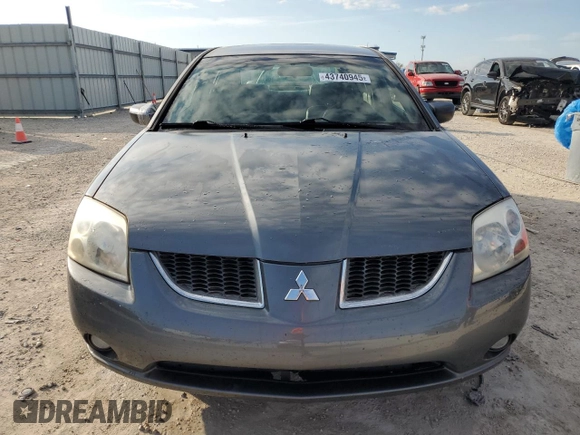 2005 Mitsubishi Galant ES z VIN 4A3AB36F55E061007, wystawiony jako Copart lot #43740945 z przebiegiem 226 181 mil mil oraz Szkoda całkowita • Salvage title. Historia ofert i sprzedaży dostępna na DreamBid. Obrazek 5.