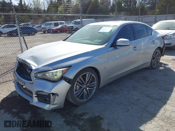 2014 Infiniti Q50 с VIN JN1BV7AP2EM688889, выставлен на аукционе IAAI как лот 41870898 с пробегом 248 152 миль миль и . История ставок и продаж доступна на DreamBid. Изображение 2.