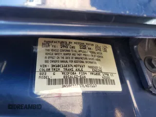 2007 Nissan Versa 1.8 SL with VIN 3N1BC11E57L407117, listed as a Copart auction lot 77336884 with 193,869 mi miles and Salvage Title. Bid and sale history available at carsss.com. Image 15.