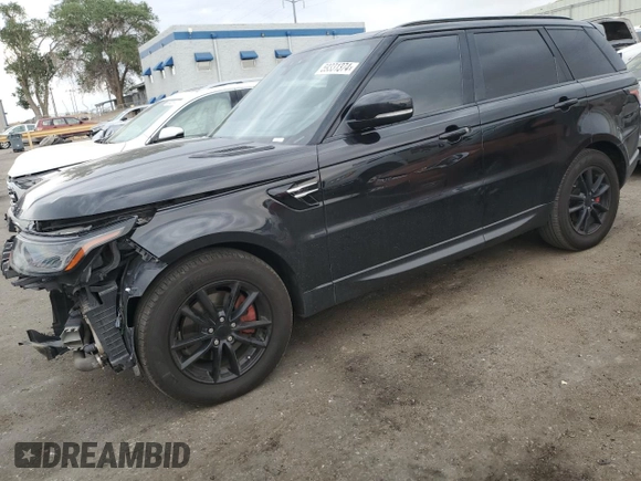 2018 Land Rover Range Rover Sport SE with VIN SALWG2RK6JA697037, listed as a Copart auction lot 59331374 with 85,124 mi miles and Salvage Title. Bid and sale history available at DreamBid. Image 1.