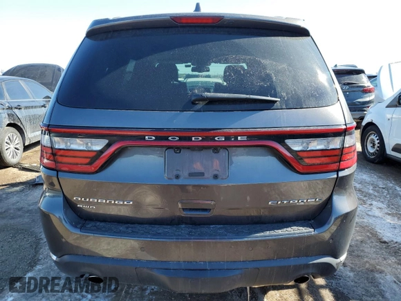 2014 Dodge Durango Citadel z VIN 1C4RDJEG3EC508556, wystawiony jako Copart lot #46340635 z przebiegiem 86 987 mil mil oraz Szkoda całkowita • Salvage title. Historia ofert i sprzedaży dostępna na DreamBid. Obrazek 6.