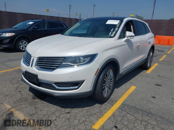 2017 Lincoln MKX Reserve z VIN 2LMPJ6LP2HBL49047, wystawiony jako IAAI lot #42151969 z przebiegiem 65 719 mil mil oraz . Historia ofert i sprzedaży dostępna na DreamBid. Obrazek 2.