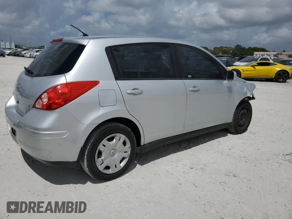 2010 Nissan Versa 1.8 SL with VIN 3N1BC1CP9AL445505, listed as a Copart auction lot 51128485 with 215,630 mi miles and Salvage Title. Bid and sale history available at carsss.com. Image 3.