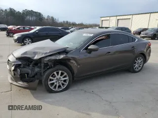2016 Mazda Mazda6 i Sport with VIN JM1GJ1U57G1414839, listed as a Copart auction lot 46982805 with 240,413 mi miles and Salvage Title. Bid and sale history available at carsss.com. Image 1.