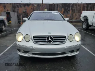 2002 Mercedes-Benz CL-Class AMG with VIN WDBPJ73J52A024668, listed as a Copart auction lot 44394705 with 0 mi miles and Clean Title. Bid and sale history available at carsss.com. Image 5.