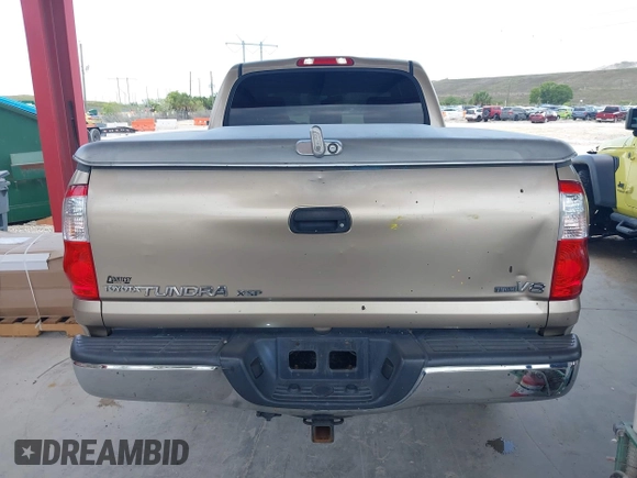 2005 Toyota Tundra SR5 with VIN 5TBET34115S494061, listed as a IAAI auction lot 42307970 with 218,034 mi miles and . Bid and sale history available at DreamBid. Image 16.