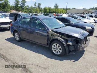2012 Subaru Legacy Premium with VIN 4S3BMBC64C3010574, listed as a Copart auction lot 61754625 with 133,897 mi miles and Salvage title. Bid and sale history available at DreamBid. Image 4.