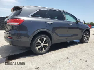 2016 Kia Sorento EX z VIN 5XYPH4A15GG008945, wystawiony jako Copart lot #63065415 z przebiegiem 98 524 mil mil oraz Czysty tytuł • Clean title. Historia ofert i sprzedaży dostępna na DreamBid. Obrazek 3.