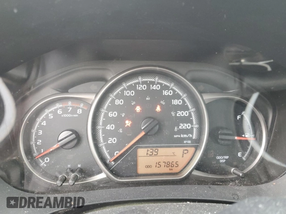 2015 Toyota Yaris L with VIN VNKKTUD38FA043409, listed as a Copart auction lot 47265045 with 157,866 mi miles and Clean Title. Bid and sale history available at DreamBid. Image 9.