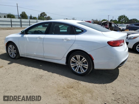 2015 Chrysler 200 Limited with VIN 1C3CCCAB7FN655195, listed as a Copart auction lot 55352195 with 147,546 mi miles and Clean Title. Bid and sale history available at carsss.com. Image 2.