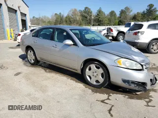2006 Chevrolet Impala SS with VIN 2G1WD58C469306796, listed as a Copart auction lot 50589435 with 105,041 mi miles and Salvage Title. Bid and sale history available at DreamBid. Image 4.