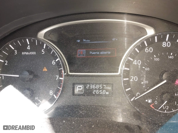 2013 Nissan Altima 2.5 SL with VIN 1N4AL3APXDC900391, listed as a IAAI auction lot 41748658 with 236,857 mi miles. Bid and sale history available at carsss.com. Image 7.