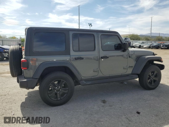 2020 Jeep Wrangler Unlimited Sport Altitude z VIN 1C4HJXDN0LW134426, wystawiony jako Copart lot #58575095 z przebiegiem 30 044 mil mil oraz Szkoda całkowita • Salvage title. Historia ofert i sprzedaży dostępna na DreamBid. Obrazek 3.