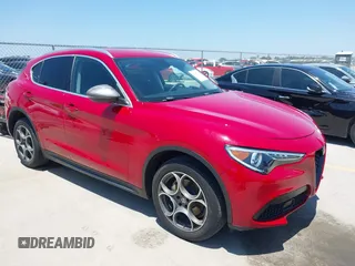 2018 Alfa Romeo Stelvio z VIN ZASFAKAN8J7B64173, wystawiony jako IAAI lot #42355202 z przebiegiem 111 698 mil mil oraz . Historia ofert i sprzedaży dostępna na DreamBid. Obrazek 1.