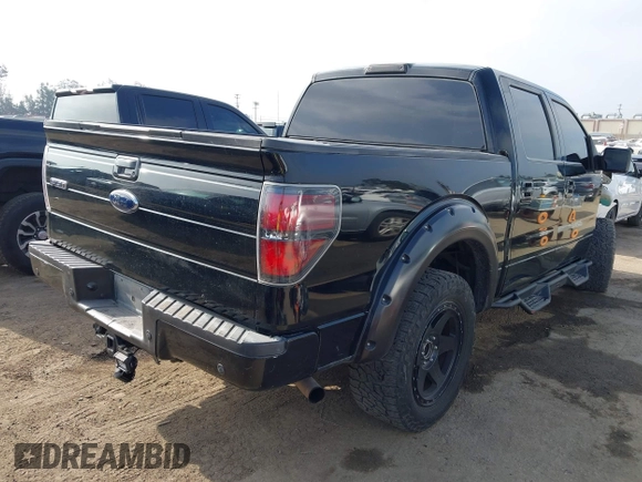 2009 Ford F-150 XL with VIN 1FTPW14V49FA08928, listed as a IAAI auction lot 42505548 with 187,451 mi miles and . Bid and sale history available at DreamBid. Image 4.