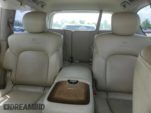 2013 Infiniti QX56 with VIN JN8AZ2NF3D9550754, listed as a Copart auction lot 54130675 with 202,669 mi miles and Salvage title. Bid and sale history available at DreamBid. Image 10.