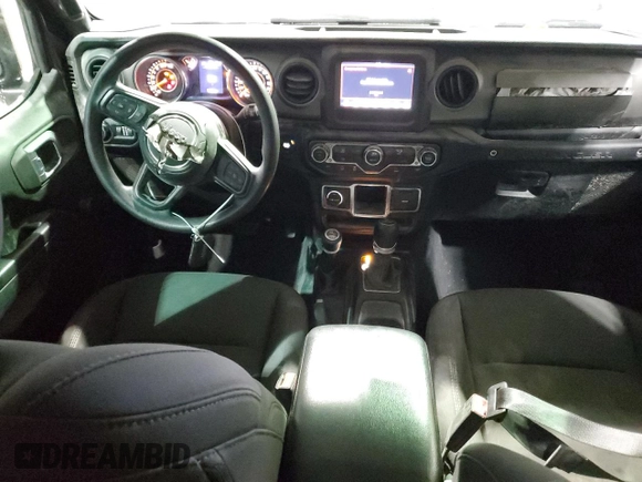 2022 Jeep Wrangler Unlimited Sport with VIN 1C4HJXDN6NW235859, listed as a Copart auction lot 86689334 with 11,354 mi miles and Clean Title. Bid and sale history available at DreamBid. Image 8.