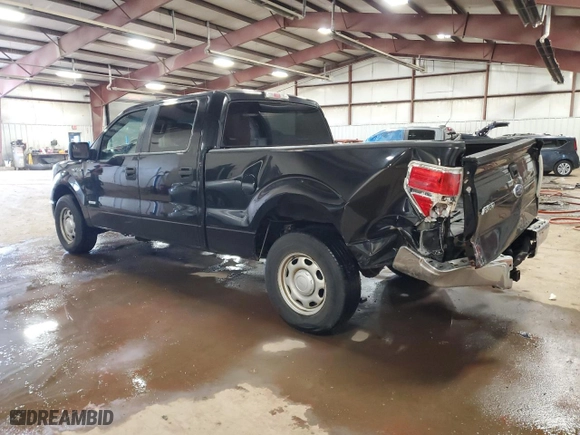 2013 Ford F-150 XL with VIN 1FTFW1CTXDFB92437, listed as a Copart auction lot 43697815 with 163,284 mi miles and Clean Title. Bid and sale history available at carsss.com. Image 2.