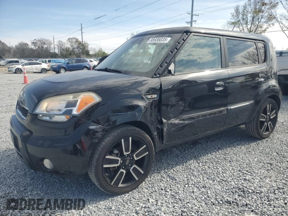 2010 Kia Soul + with VIN KNDJT2A23A7127079, listed as a Copart auction lot 88936035 with 101,690 mi miles and Salvage Title. Bid and sale history available at carsss.com. Image 1.