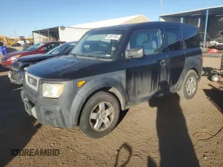 2005 Honda Element EX z VIN 5J6YH28645L023054, wystawiony jako Copart lot #47321185 z przebiegiem 164 579 mil mil oraz Czysty tytuł • Clean title. Historia ofert i sprzedaży dostępna na DreamBid. Obrazek 1.