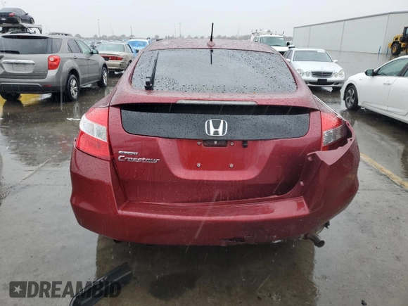 2010 Honda Accord Crosstour EX-L with VIN 5J6TF1H57AL011458, listed as a Copart auction lot 82027214 with 76,733 mi miles and Salvage Title. Bid and sale history available at carsss.com. Image 6.