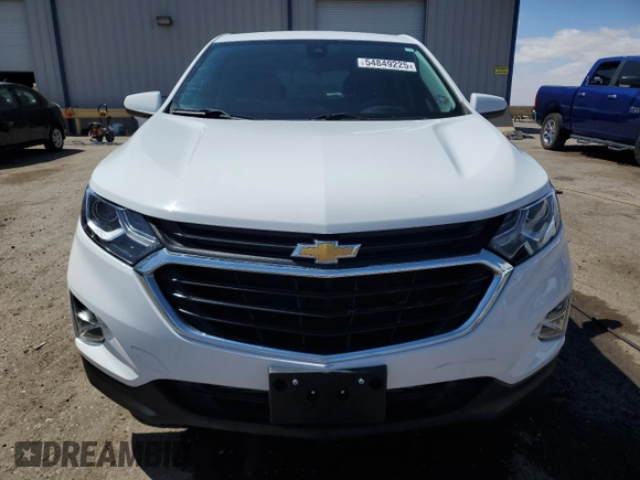 2021 Chevrolet Equinox LT with VIN 3GNAXJEV9MS162077, listed as a Copart auction lot 54849225 with 43,870 mi miles and Salvage title. Bid and sale history available at DreamBid. Image 5.
