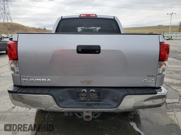 2012 Toyota Tundra 4WD Truck with VIN 5TFDY5F11CX232402, listed as a Copart auction lot 49981695 with 160,305 mi miles and Salvage Title. Bid and sale history available at carsss.com. Image 6.