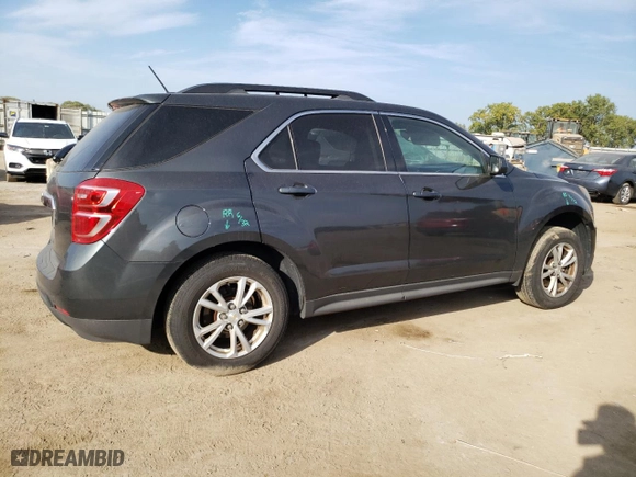 2017 Chevrolet Equinox LT with VIN 2GNFLFEK4H6302643, listed as a Copart auction lot 71574654 with 123,484 mi miles and Salvage Title. Bid and sale history available at carsss.com. Image 3.