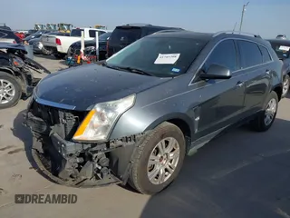 2012 Cadillac SRX Luxury Collection with VIN 3GYFNAE37CS640833, listed as a IAAI auction lot 41745208 with 153,711 mi miles and . Bid and sale history available at carsss.com. Image 2.