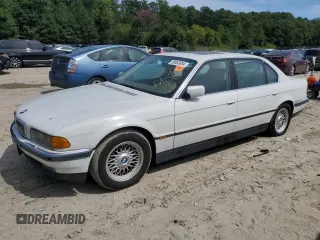 1998 BMW 7 Series 740il with VIN WBAGJ8323WDM17893, listed as a Copart auction lot 69853684 with 155,155 mi miles and Clean Title. Bid and sale history available at carsss.com. Image 1.
